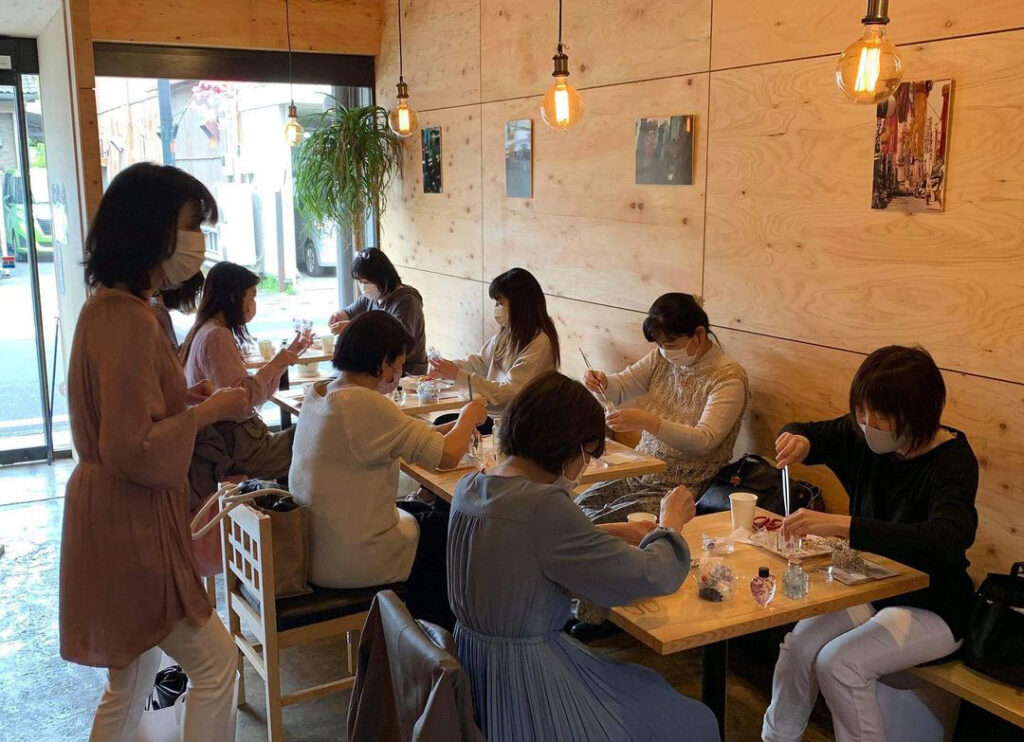 岩槻区 カフェ ChaTora（ワークショップの模様）